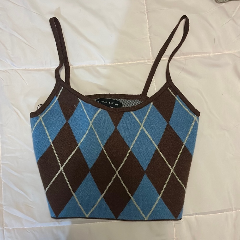 Plaid Tank Top